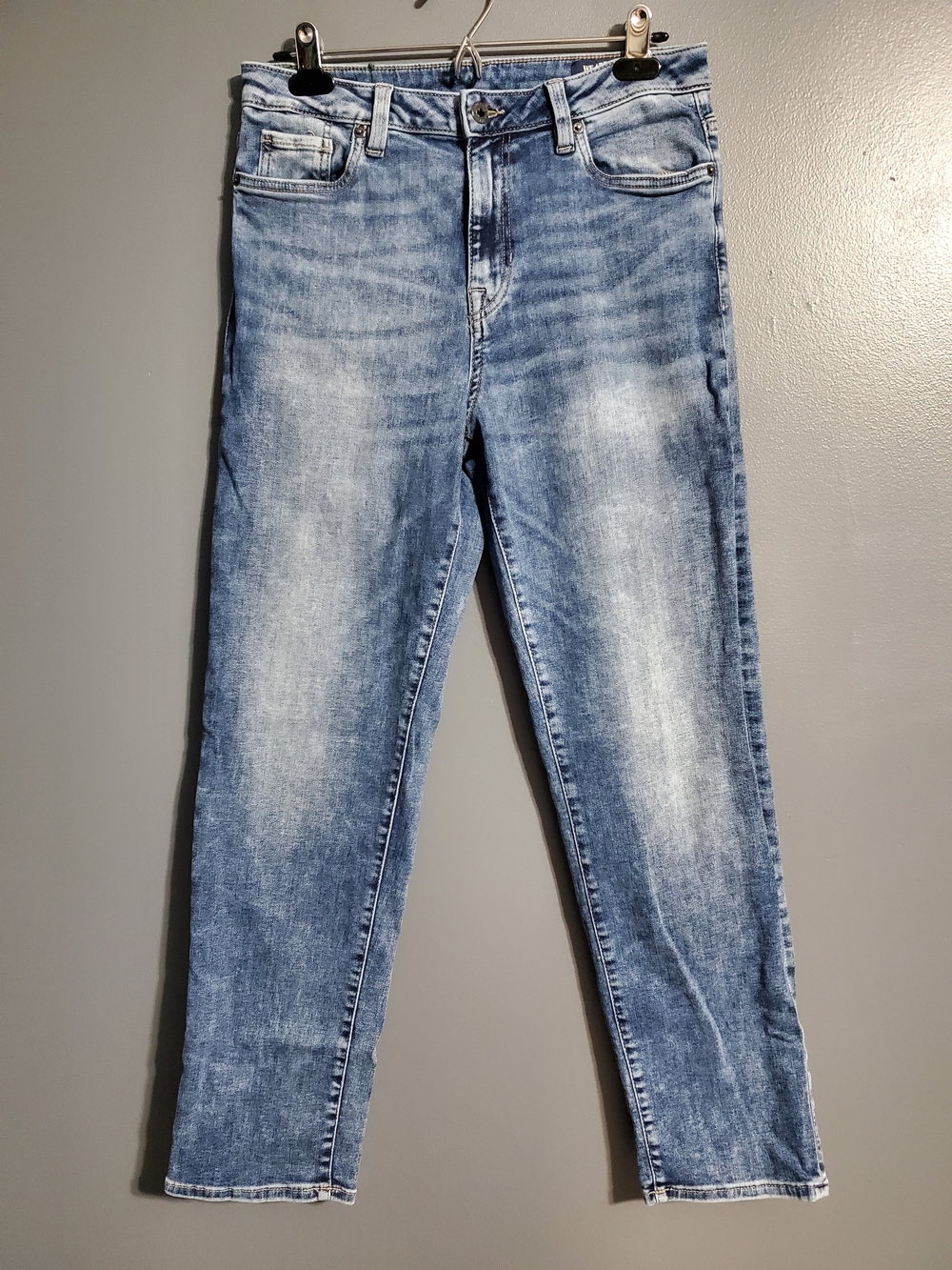 Buffalo David Bitton Jayden High Rise Straight Blue Jeans Women's Size 30